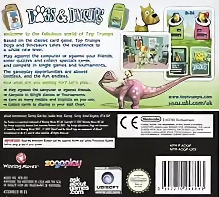 Image n° 2 - boxback : Top Trumps - Dogs & Dinosaurs